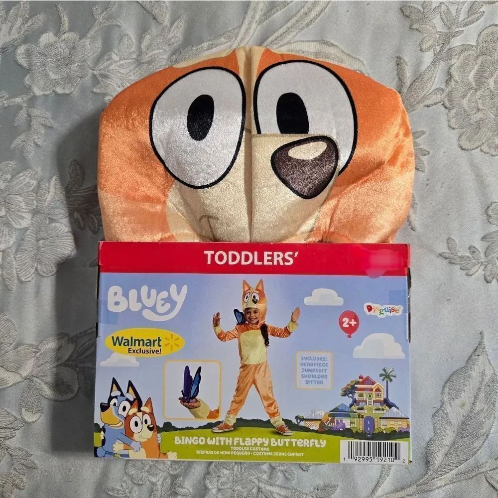 New Bluey Bingo with Flappy Butterfly Halloween Deluxe Costume